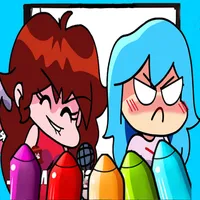 FNF vs Kissy Mod coloring game icon