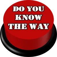 Do You Know The Way Button icon