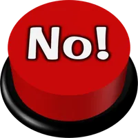 No Button icon