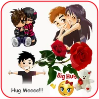 Hug Me Love Stickers & valenti icon