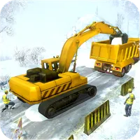 City Heavy Snow Excavator Simu icon