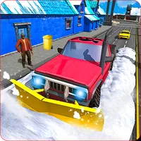 Heavy Snow Plow Clean Road Sim icon