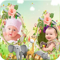 Kids Dual Photo Frames icon