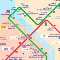 Dubai Metro Map 2023 icon