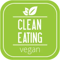 Clean eating vegan icon