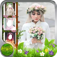 Hijab Beauty Flower Crown icon