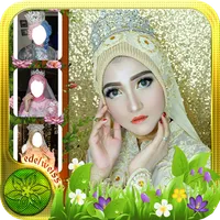Hijab Kebaya Crown Camera icon