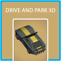 Drive and Park - 3D icon
