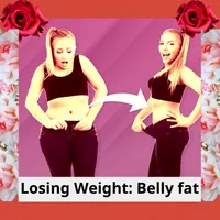 Losing Weight: Belly fat icon