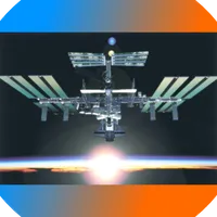 International Space Station 3D icon