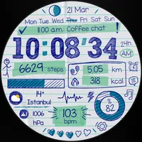 Paper of Time - Watch Face icon