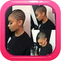 Black Girl Braids Hairstyle icon