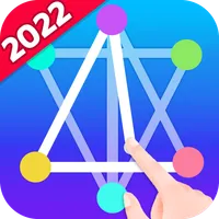 Star Lines:one stroke drawing icon