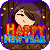 new year stickers icon