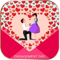 Engagement Invitation Card Mak icon