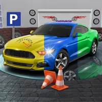 Car drive Car parking games icon