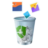 deleted photo recover icon
