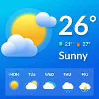 Live weather: Forecast, widget icon