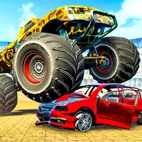 Army Monster Truck Game Derby icon