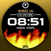 Animated Fire Watch Face icon