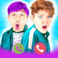 Lankybox Fake Call & Video icon
