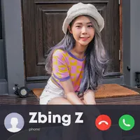 Zbing Z Fake Call & Video icon