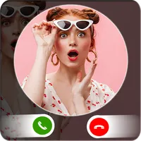 Korean Girl Fake Video Call icon