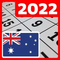 Australia calendar 2022 icon