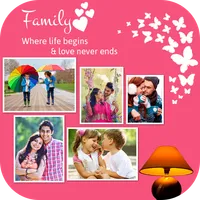 Family Photo Frame & Editor icon