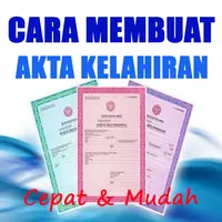 Cara Membuat Akta Kelahiran icon