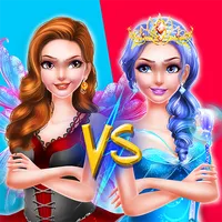 Fairy Dress Up VS Witch Makeup icon