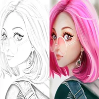 كيف تحول صورتك الى رسم icon