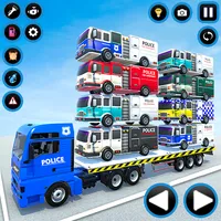 Police Fire Truck Transport icon