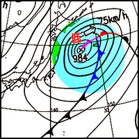 カラー天気図 icon