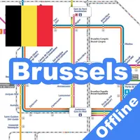BRUSSELS METRO MAP OFFLINE icon