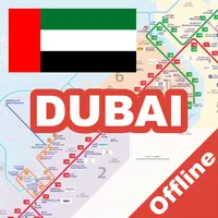 DUBAI METRO TRAM MAP icon