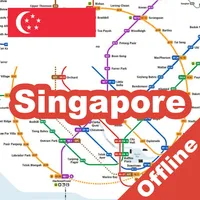 SINGAPORE METRO MRT MAP icon