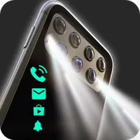 Flashlight on Call & SMS Flash icon