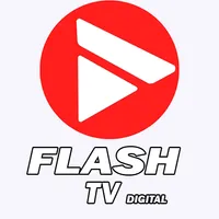 Flash tv digital icon