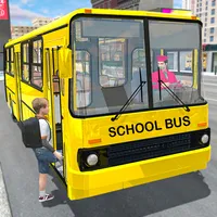 School Bus Driver Fun Game icon