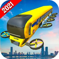 Flying City Bus: Flight Simula icon