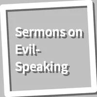 Book, Sermons on Evil-Speaking icon