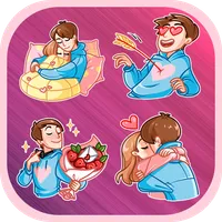 Love stickers icon