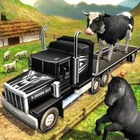 Farm Animal Truck Driver Game icon