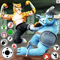 Kung Fu Animal: Fighting Games icon