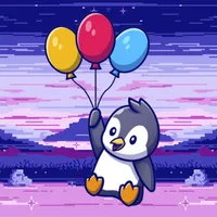 Balloon Penguin icon