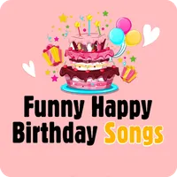 funny happy birthday song icon