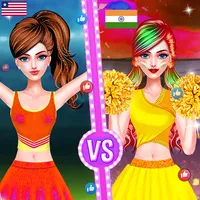 High School Cheerleader Game icon