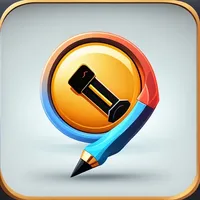 pen sprint 3D icon