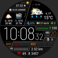 Weather watch face W6 icon